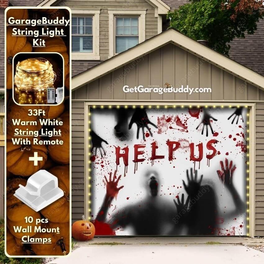 🎃GarageBuddy®️ Halloween Garage Door Covers - Image 26