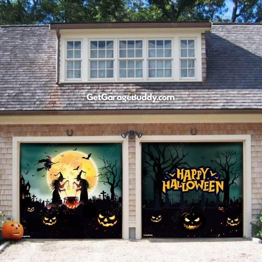 🎃GarageBuddy®️ Halloween Garage Door Covers - Image 35