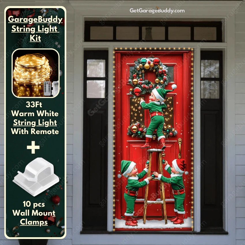 GarageBuddy | Christmas Front Door Covers - Image 18