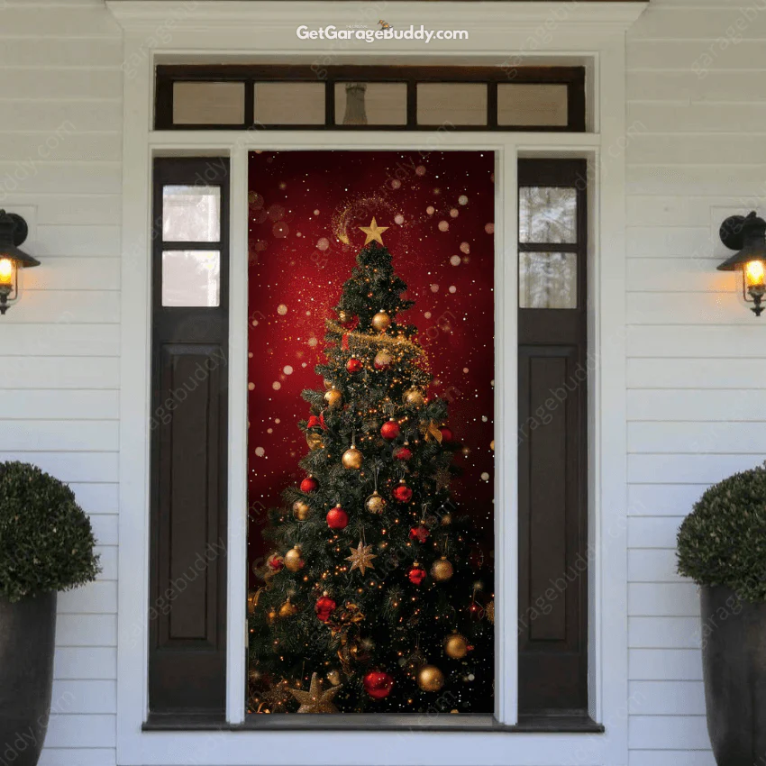 GarageBuddy | Christmas Front Door Covers - Image 24