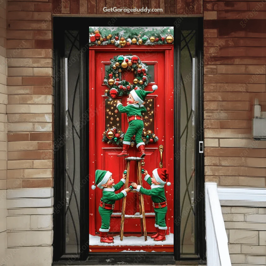 GarageBuddy | Christmas Front Door Covers - Image 31