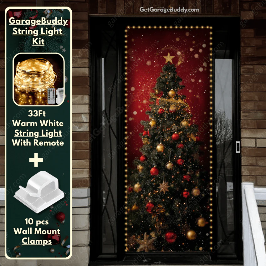 GarageBuddy | Christmas Front Door Covers - Image 33