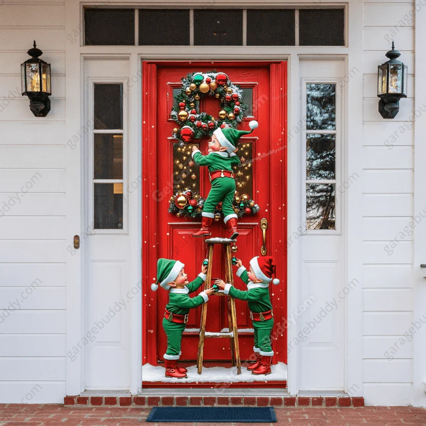 GarageBuddy | Christmas Front Door Covers - Image 35