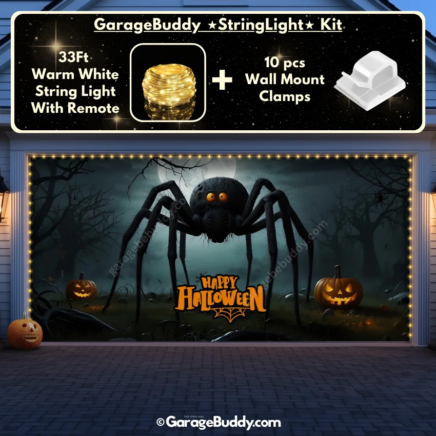 Giant Spider | Halloween Garage Door Cover - Image 16