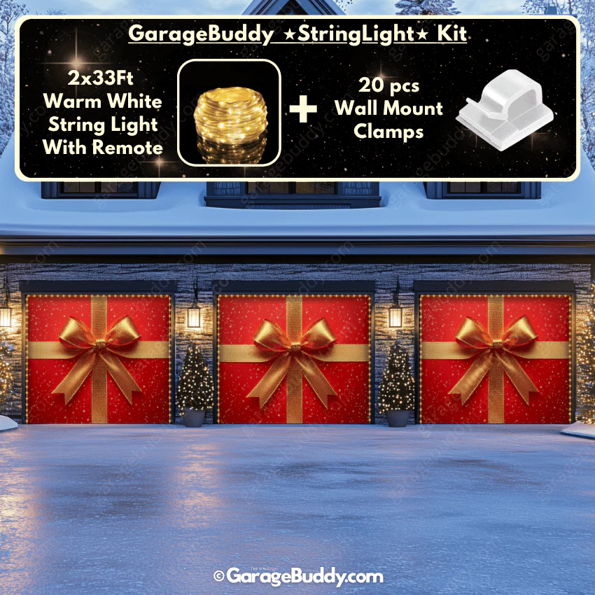 Gift Wrap | Christmas Garage Door Cover - Image 18