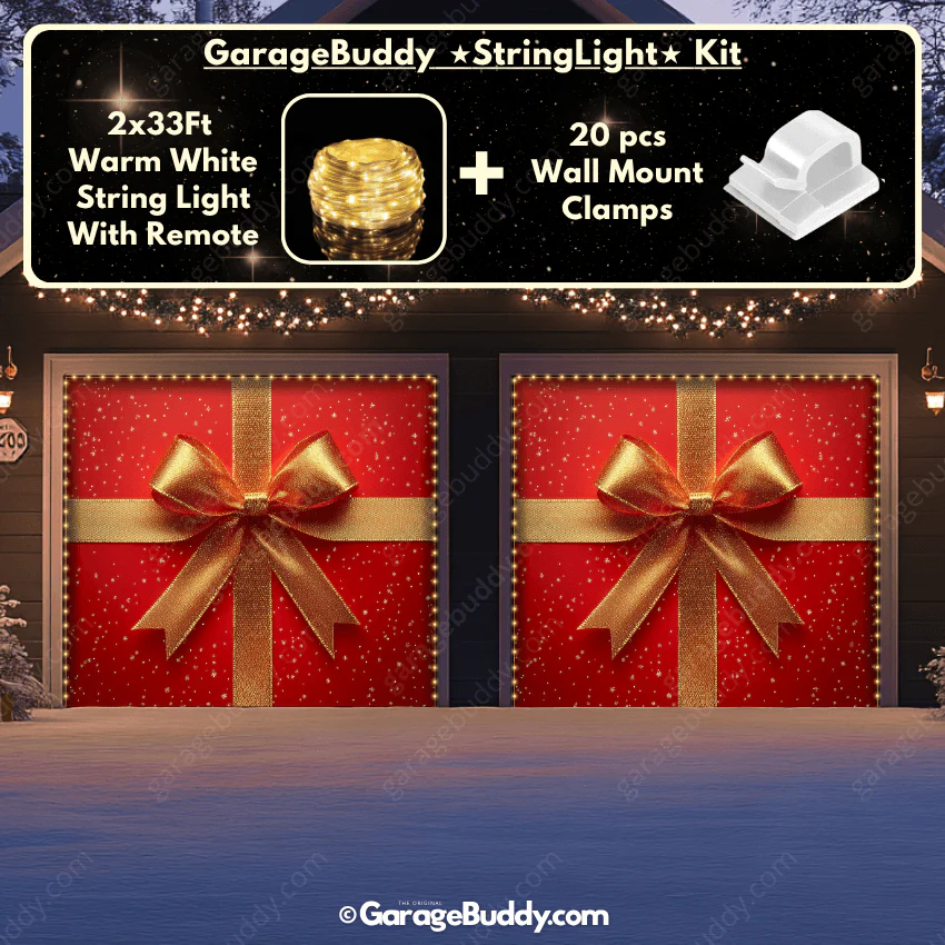 Gift Wrap | Christmas Garage Door Cover - Image 20