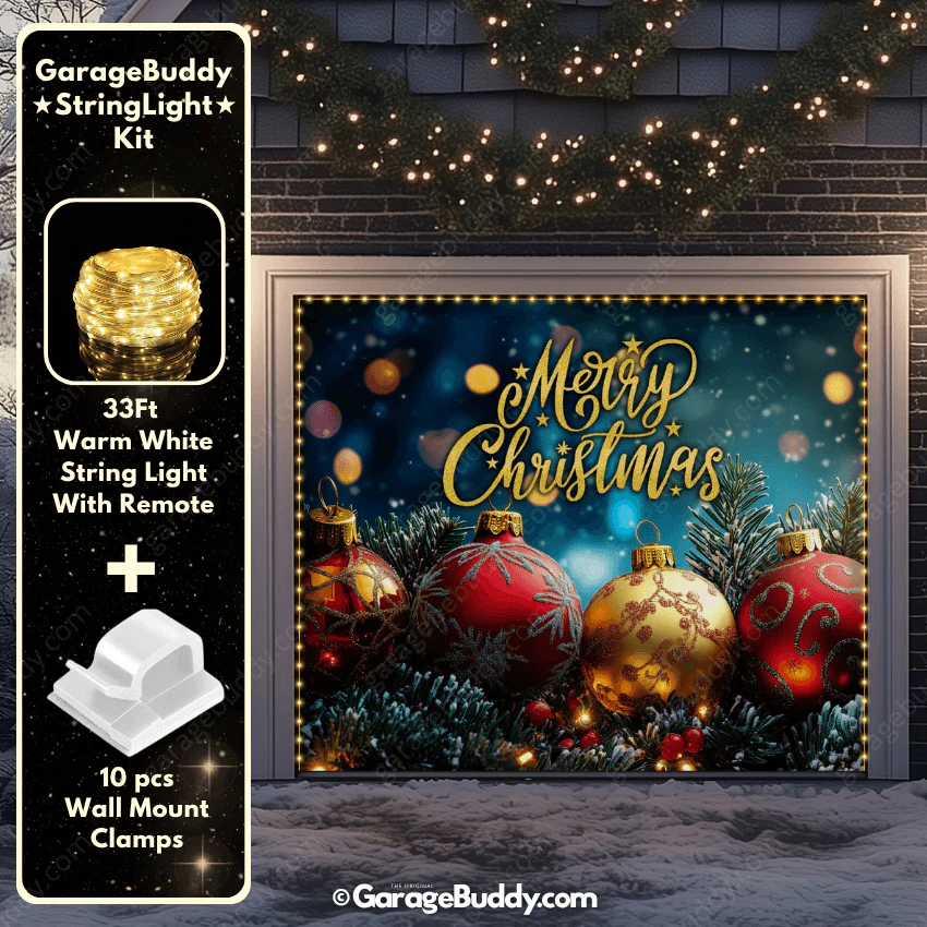 Merry Christmas | Christmas Garage Door Cover - Image 10