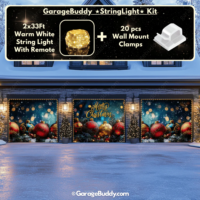 Merry Christmas | Christmas Garage Door Cover - Image 19