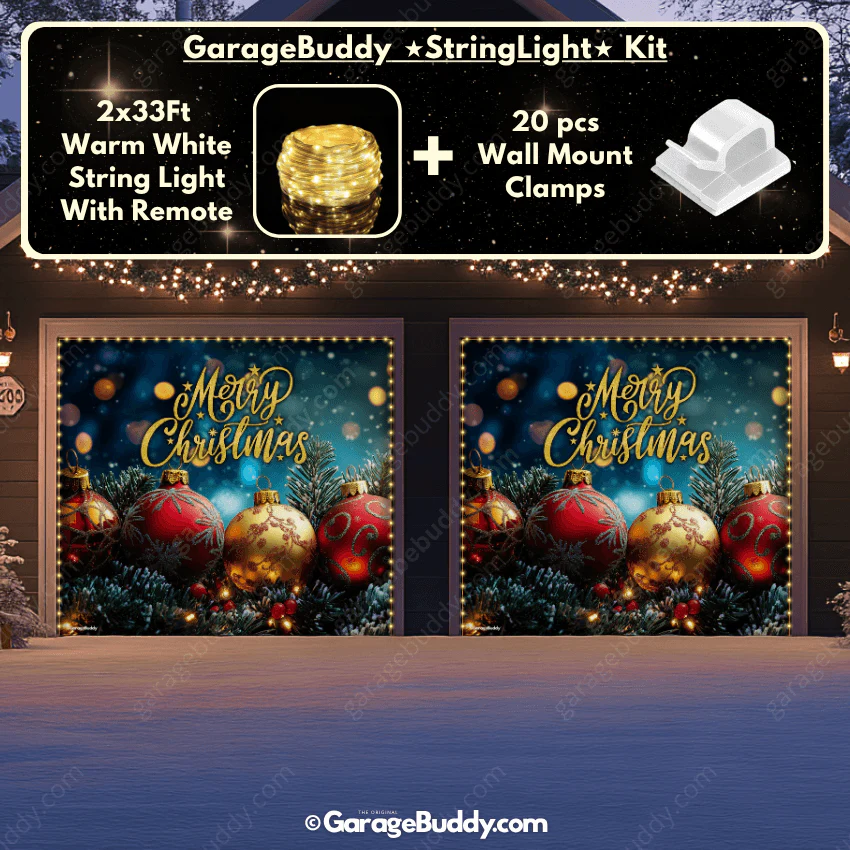 Merry Christmas | Christmas Garage Door Cover - Image 20