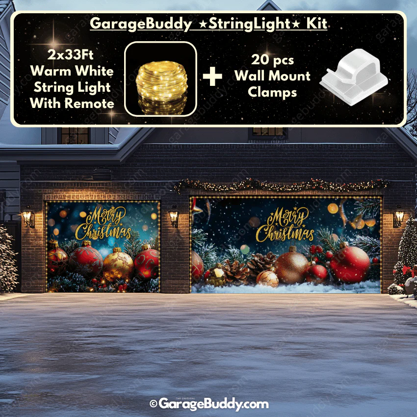 Merry Christmas | Christmas Garage Door Cover - Image 22