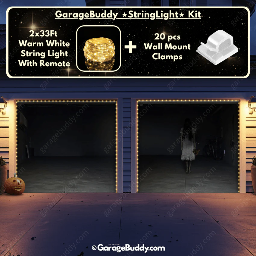 Possessed Girl | Halloween Garage Door Cover - Image 14