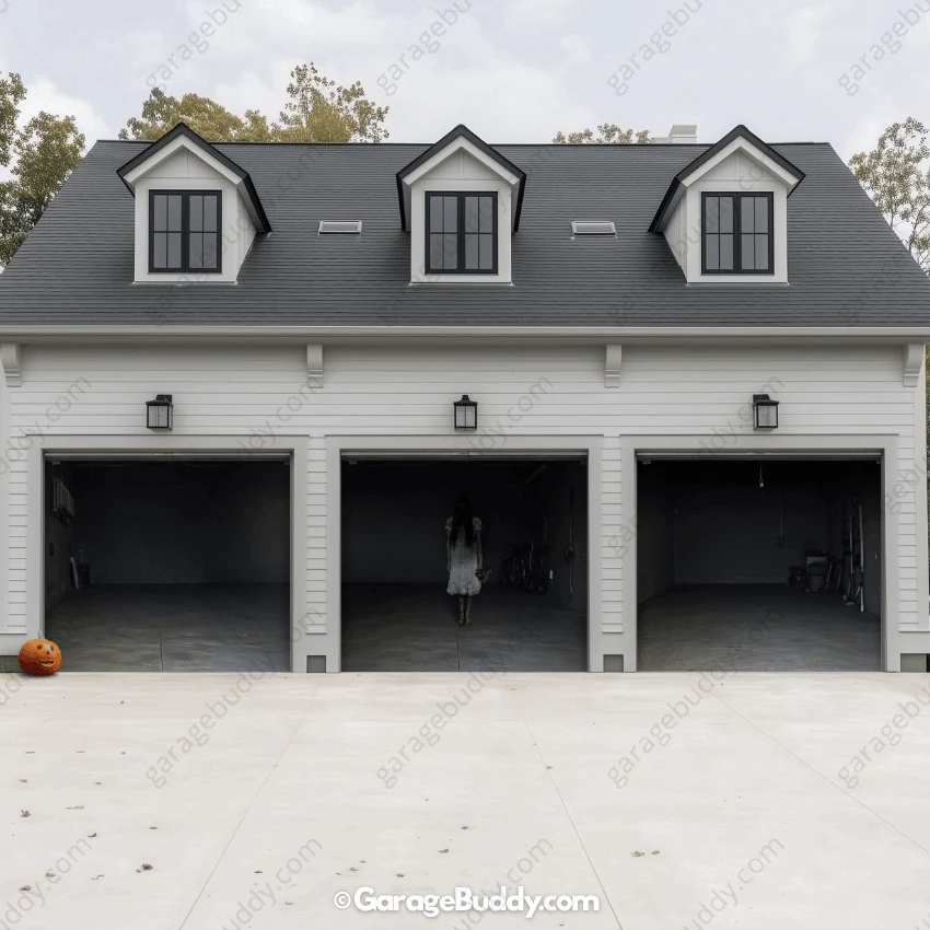 Possessed Girl | Halloween Garage Door Cover - Image 15