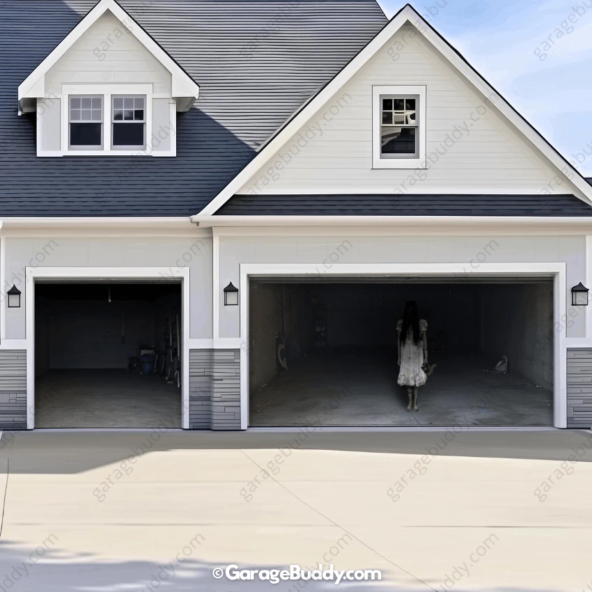 Possessed Girl | Halloween Garage Door Cover - Image 17