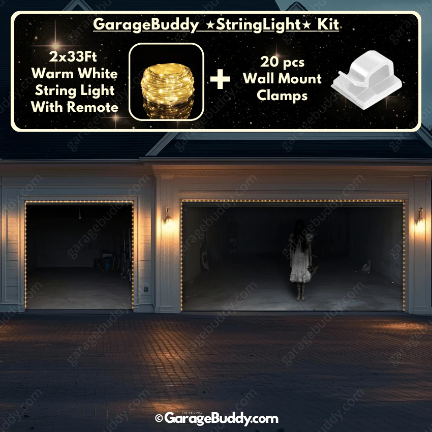 Possessed Girl | Halloween Garage Door Cover - Image 20