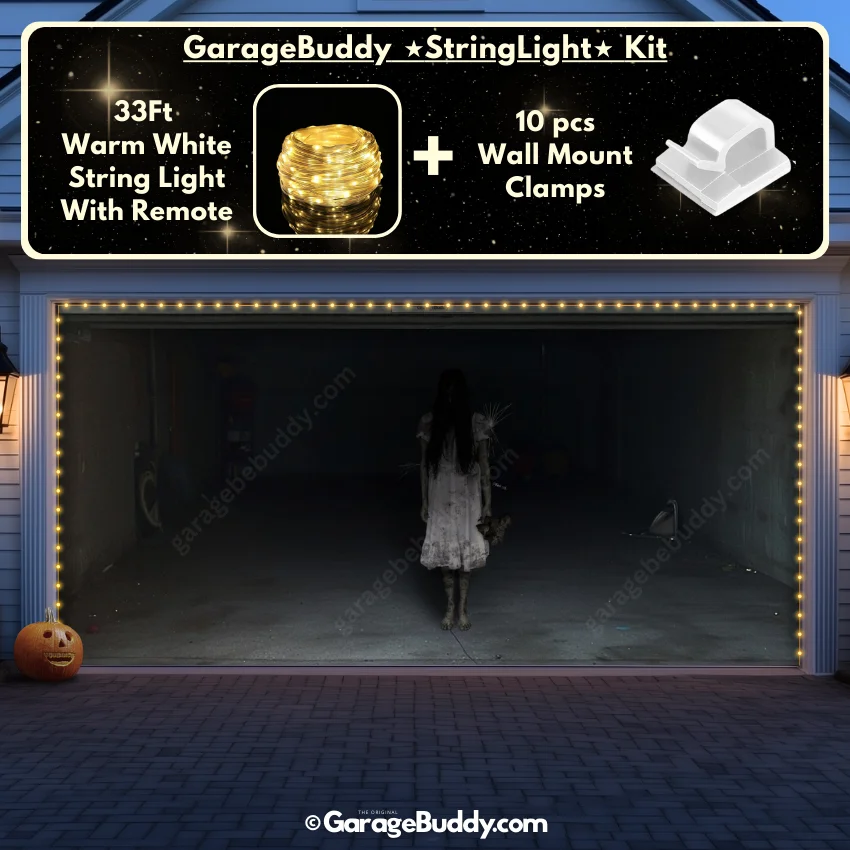 Possessed Girl | Halloween Garage Door Cover - Image 24