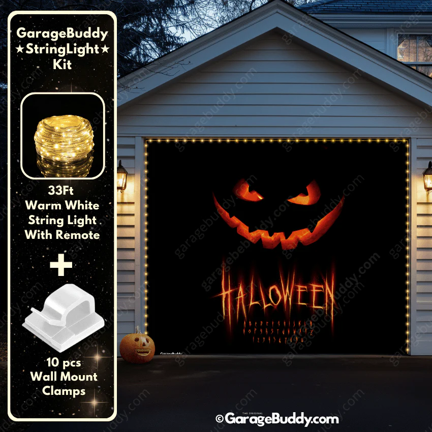 Spooky Halloween | Halloween Garage Door Cover - Image 9