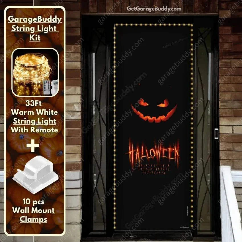 Spooky Halloween | Halloween Front Door Cover - Image 5