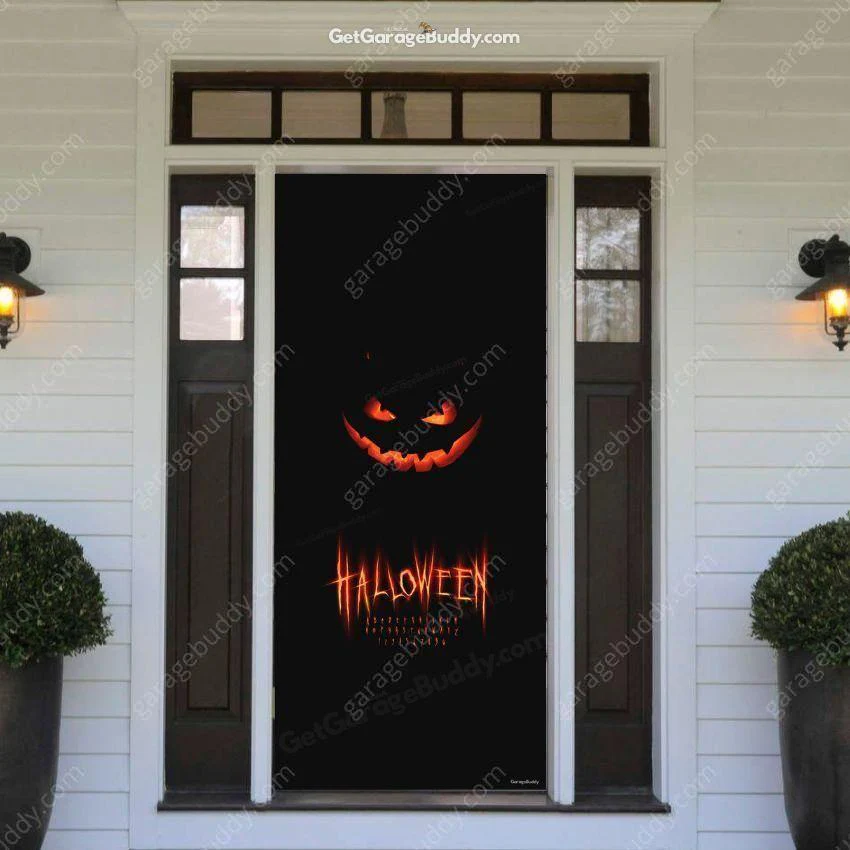Spooky Halloween | Halloween Front Door Cover - Image 6