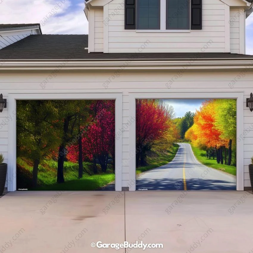 Spring Drive | Nature Garage Door Cover - Image 11