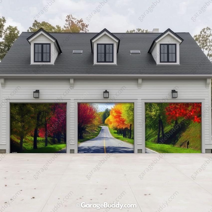 Spring Drive | Nature Garage Door Cover - Image 12